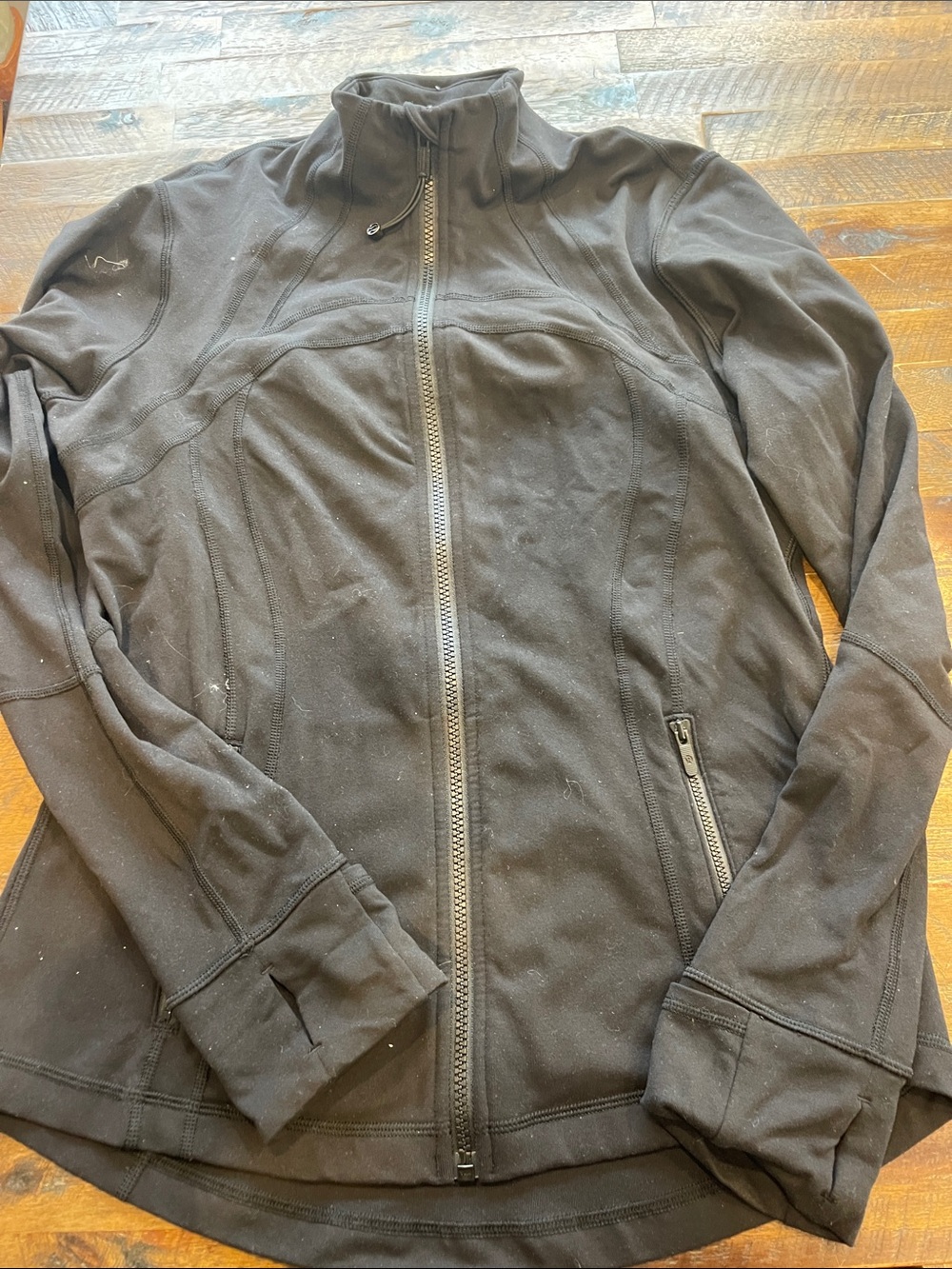 lululemon athletica Black Full-Zip Utility Jacket